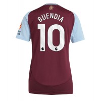 Maglia Calcio Aston Villa Emiliano Buendia #10 Prima Divisa Donna 2024-25 Manica Corta